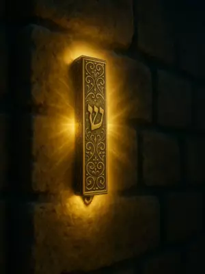 The Illuminated Mezuzah Case: Channel of Divine Light